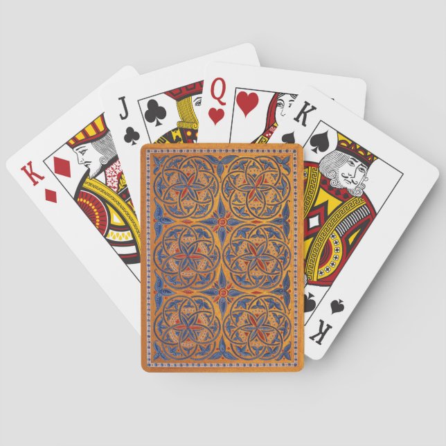 Jeu De Cartes Cercles médiévaux (dos)