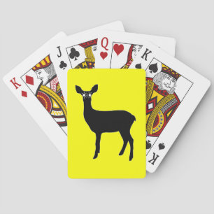 Jeu De Cartes Cerf avec phares -