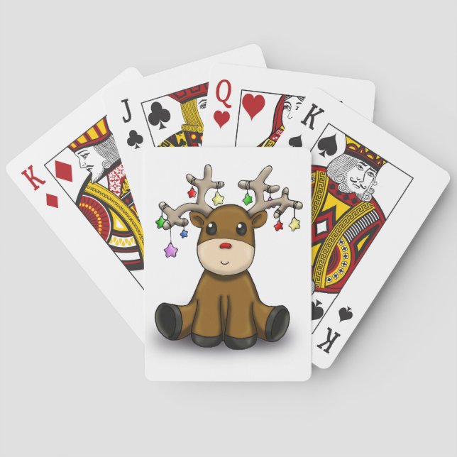Jeu De Cartes Cerfs communs (dos)