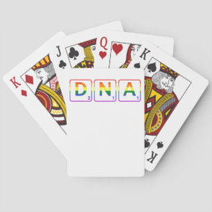Jeu De Cartes C'est dans mon ADN Rainbow LGBT Gay