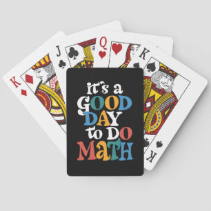 Jeu De Cartes C'est une bonne journée pour faire des maths Prof