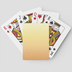 Jeu De Cartes Champagne avec petites bulles Art Arrière - plan
