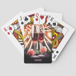 Jeu De Cartes Champagne Wine Cheers 