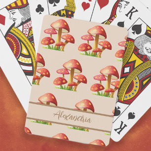Jeu De Cartes Champignons rouges