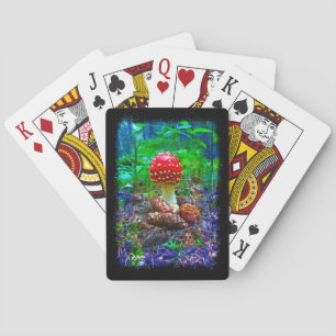 Jeu De Cartes Champignons Vibrants - Cartes De Lecture À Vélo