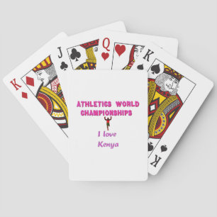 Jeu De Cartes Championnats du monde d'athlétisme Kenya Runner : 