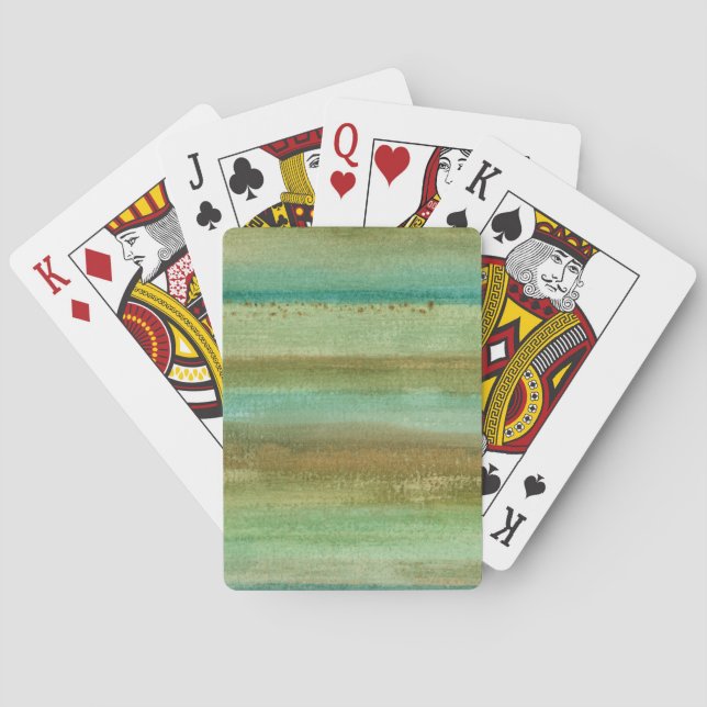 Jeu De Cartes Champs au printemps I (dos)
