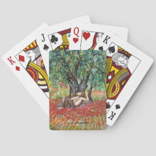 JEU DE CARTES CHAMPS DE PAN, D'OLIVE ET DE POPPY