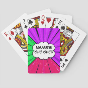 Jeu De Cartes Changer tout le texte Ajouter le nom Elle Shop Com