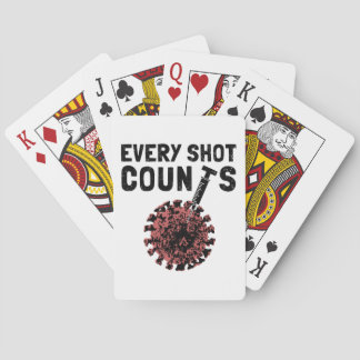 Jeu De Cartes Chaque Tir Compte. Obtenez vos vaccins
