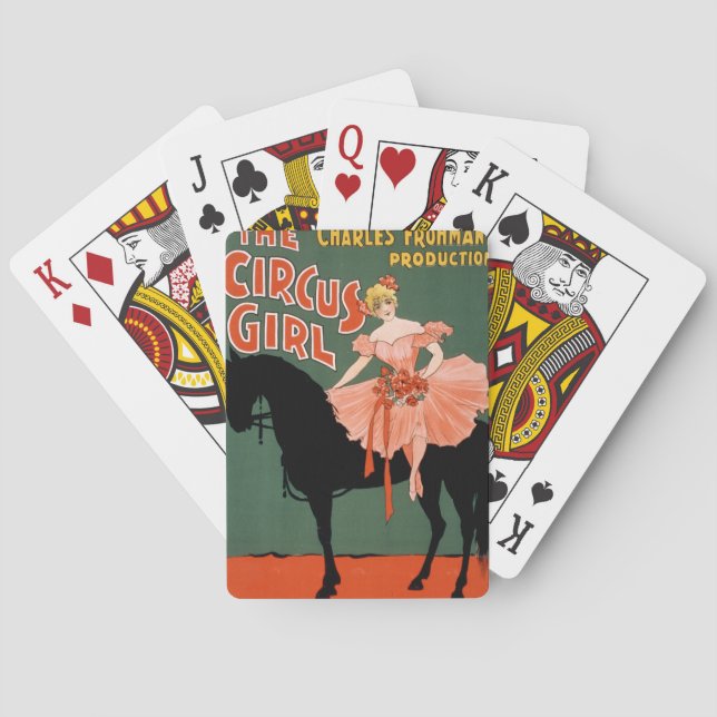 Jeu De Cartes Charles Frohman's Production, The Circus Girl 3 (dos)
