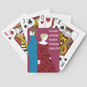 Jeu De Cartes Charlotte Bronte vend "Jane Eyre"