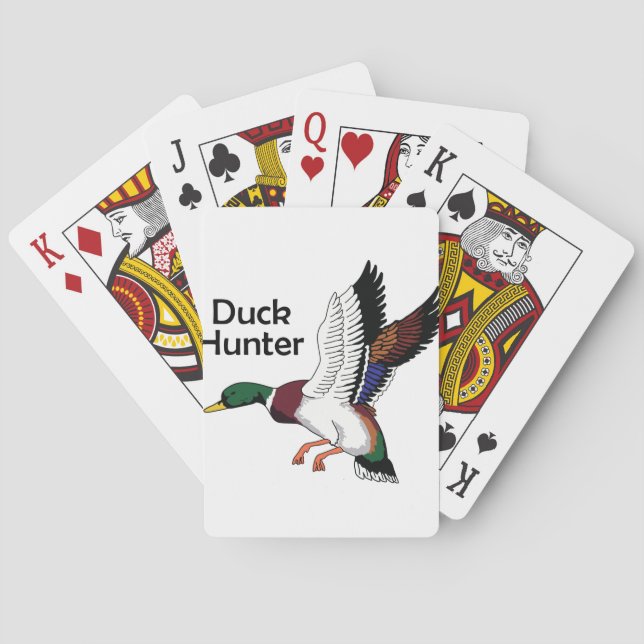 Jeu De Cartes Chasseur de canard (dos)