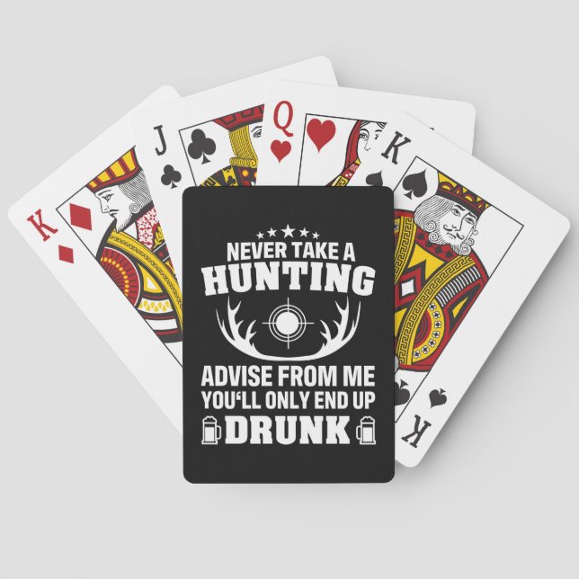 Jeu De Cartes Chasseur de cerfs Boire (dos)