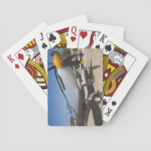 Jeu De Cartes Chasseur Spitfire construit par les Britanniques