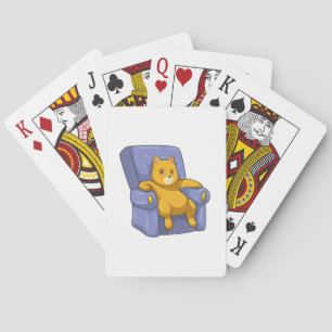Jeu De Cartes Chat avec canapé