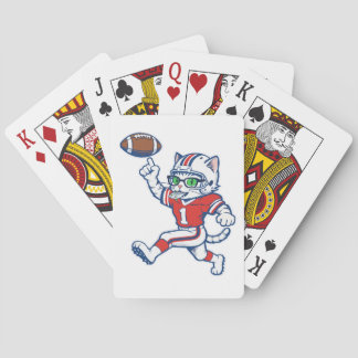 Jeu De Cartes Chat de foot drôle