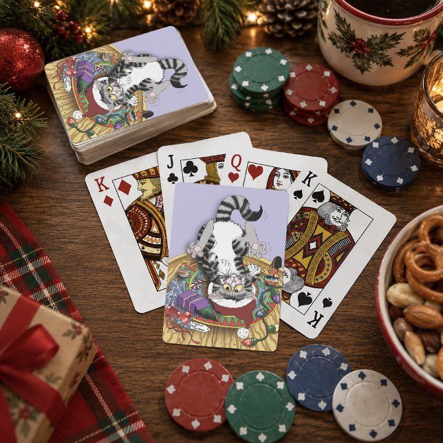 Jeu De Cartes Chat de Noël (Créateur téléchargé)