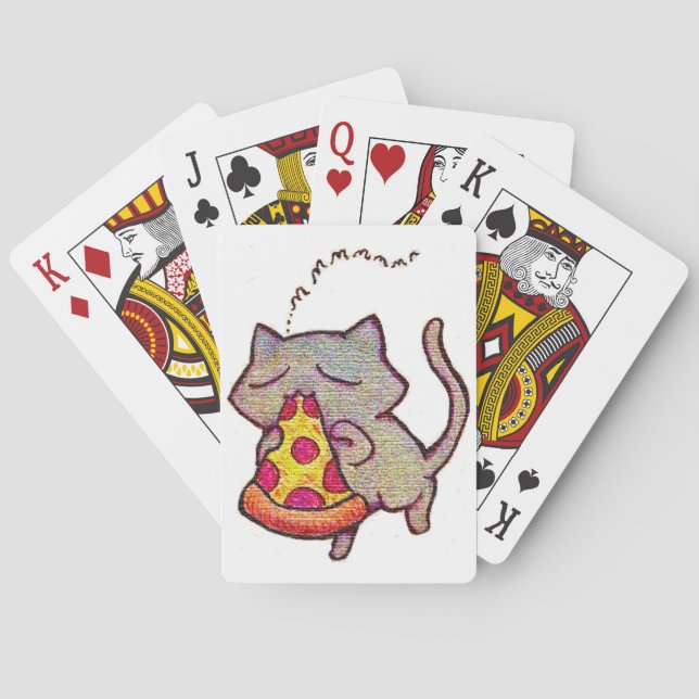 Jeu De Cartes Chat de pizza ! (dos)
