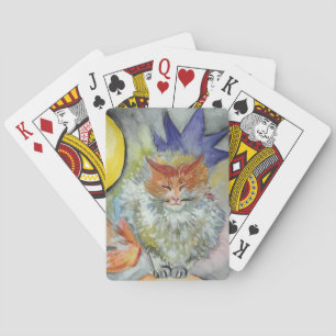 Jeu De Cartes Chat et étoile 