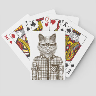 Jeu De Cartes Chat Hipster