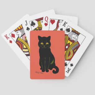Jeu De Cartes Chat noir, Louis Wain