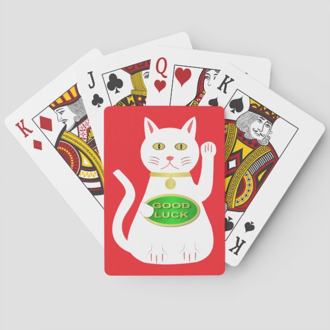 Jeu De Cartes Chat Oriental Lucky (dos)