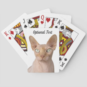 Jeu De Cartes Chat Sphynx sans cheveux