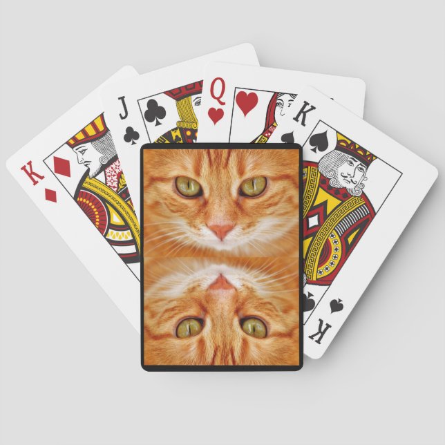 Jeu De Cartes Chat vert (dos)