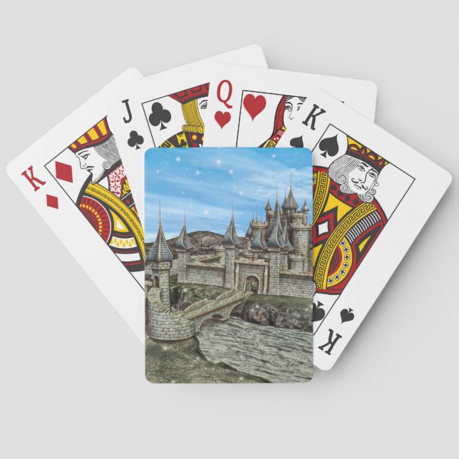 Jeu De Cartes Château de Conte de Fées (dos)
