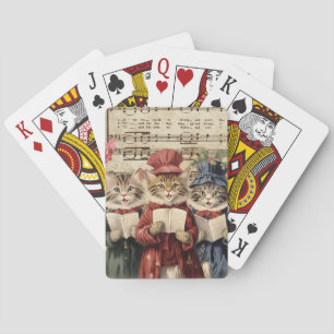 Jeu De Cartes Chats de Noël, Chaire de Noël Feline