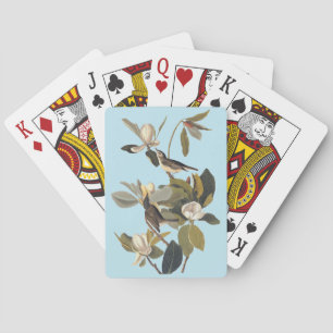 Jeu De Cartes Chauffe-volcans rougeoyer Kingbirds Vintage Audubo