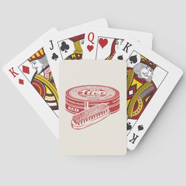 Jeu De Cartes Chaussure rouge (dos)