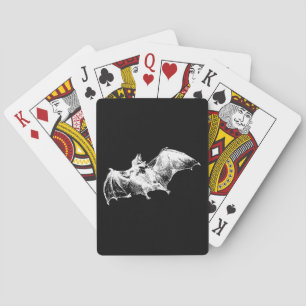 Jeu De Cartes Chauve-souris vampire gothique