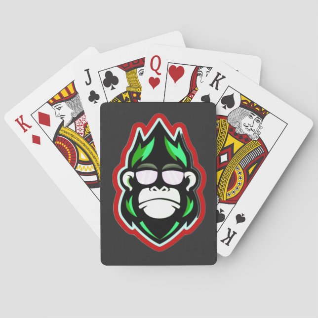 Jeu De Cartes Cheeky Chimp (dos)