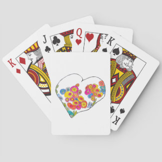 Jeu De Cartes Cheerful Heart by Lydia's Art Sangria