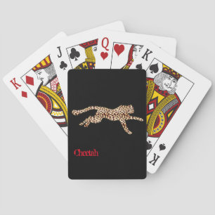 JEU DE CARTES CHEETAH ART