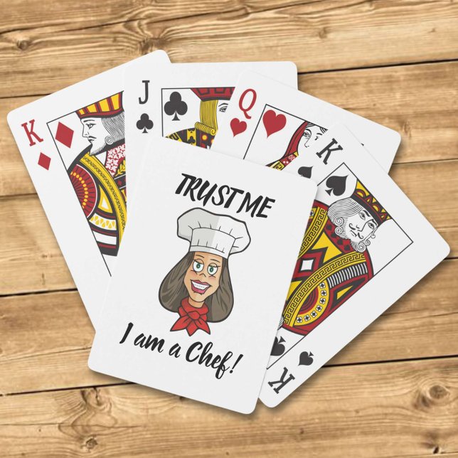 Jeu De Cartes Chef femme (Créateur téléchargé)
