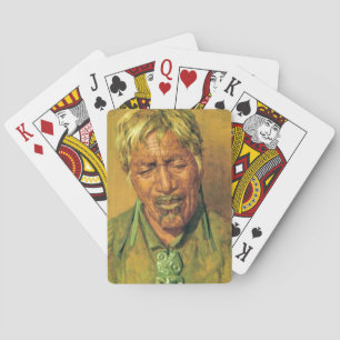 Jeu De Cartes Chef maori NZ Chieftain Art historique
