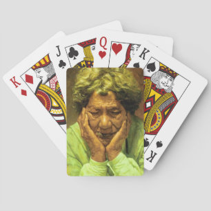 Jeu De Cartes Chef maori NZ Chieftainess Art