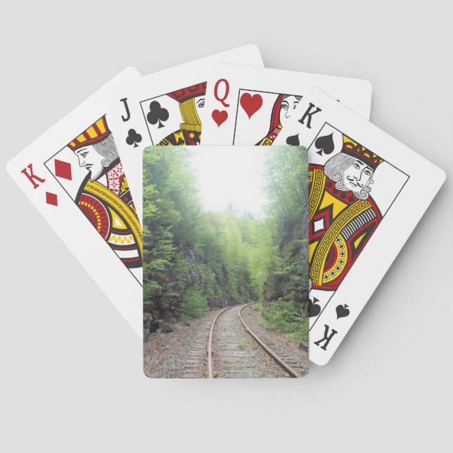 Jeu De Cartes Chemins de fer Lecture Cartes (dos)