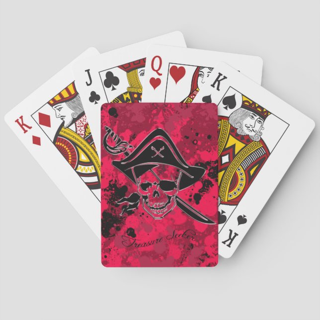 Jeu De Cartes Chercheur de trésors Jouer des cartes (dos)