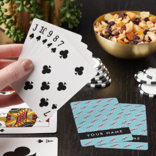 Jeu De Cartes Cherry Blossom, Pink Sakura, Votre Nom