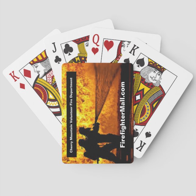 Jeu De Cartes Cherry Mountain Volunteer Fire Department (dos)