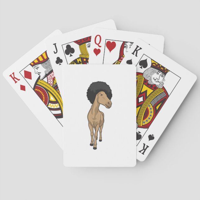 Jeu De Cartes Cheval Afro (dos)