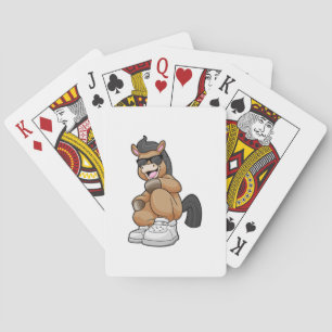 Jeu De Cartes Cheval avec de grandes chaussures