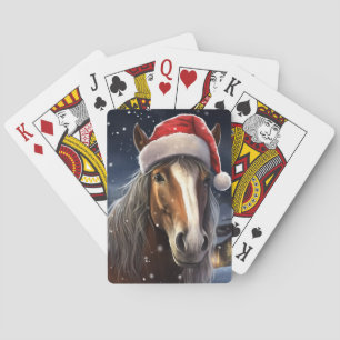 Jeu De Cartes Cheval de Noël