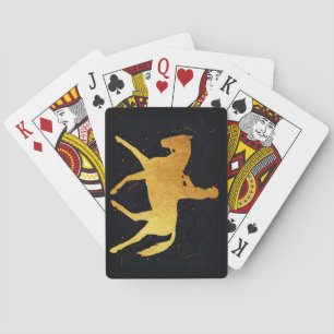 Jeu De Cartes Cheval Et Rider