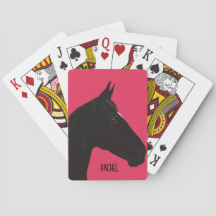 Jeu De Cartes Cheval noir