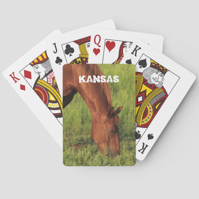 Jeu De Cartes Cheval Rouge (dos)